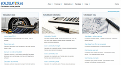 Desktop Screenshot of ecalculator.ro
